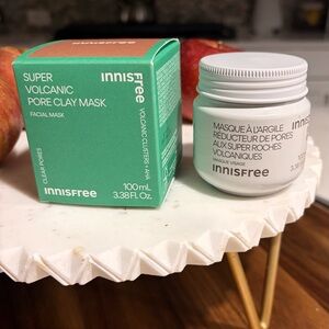 Innisfree Super Volcanic Pore Clay Mask New in Box Full Size 100 ml